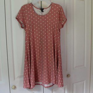 Rue21 Polka Dot Tshirt Dress Womens Size Medium